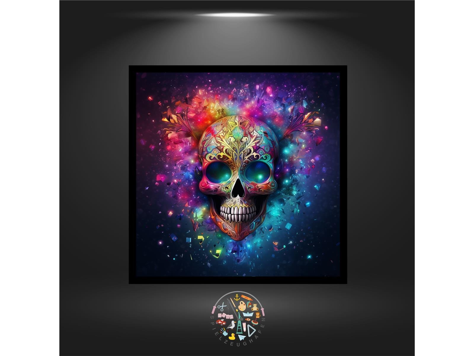 Skullheart - Quadratisch mit AB von Spielzeughafen