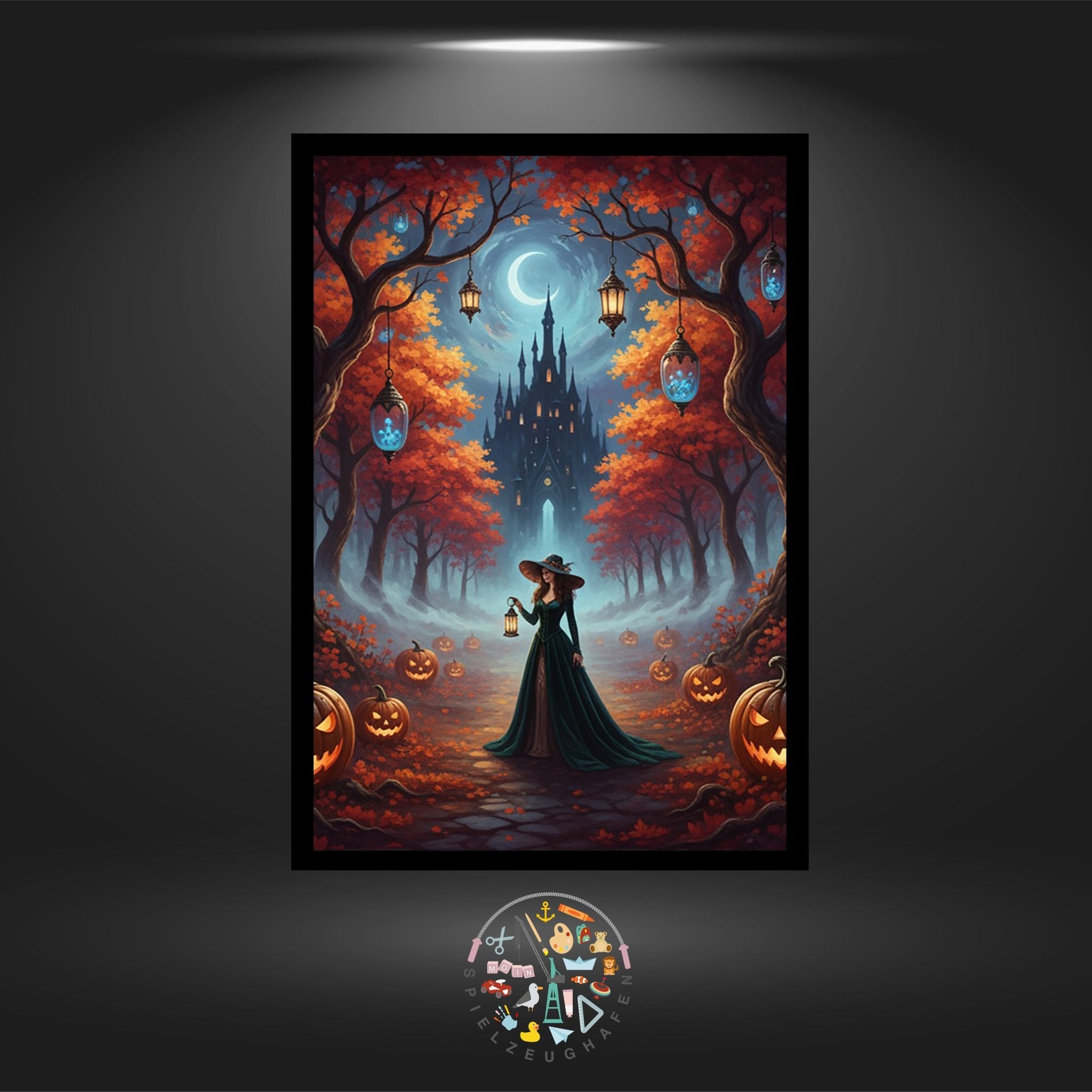 Spooky Castle - Quadratisch von Spielzeughafen