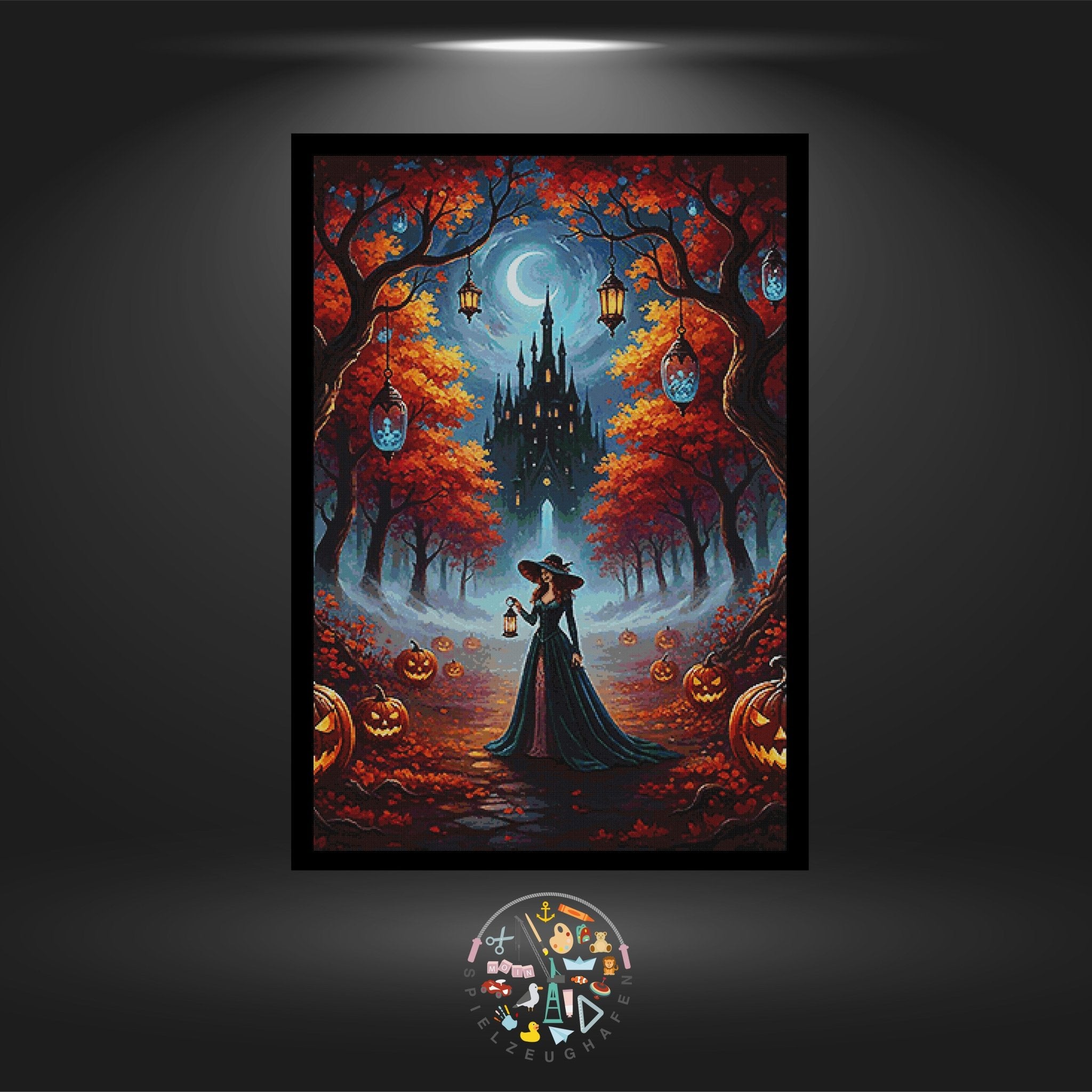 Spooky Castle - Quadratisch von Spielzeughafen