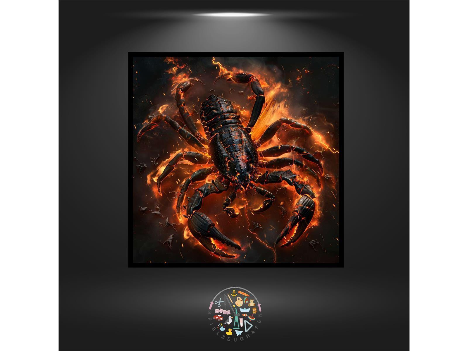 Sternzeichen Dark side - Krebs - Quadratisch von Spielzeughafen