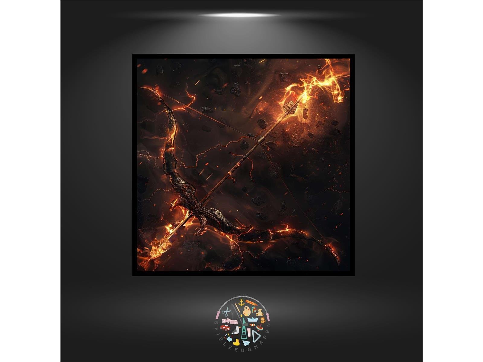 Sternzeichen Dark side - Schütze - Quadratisch von Spielzeughafen