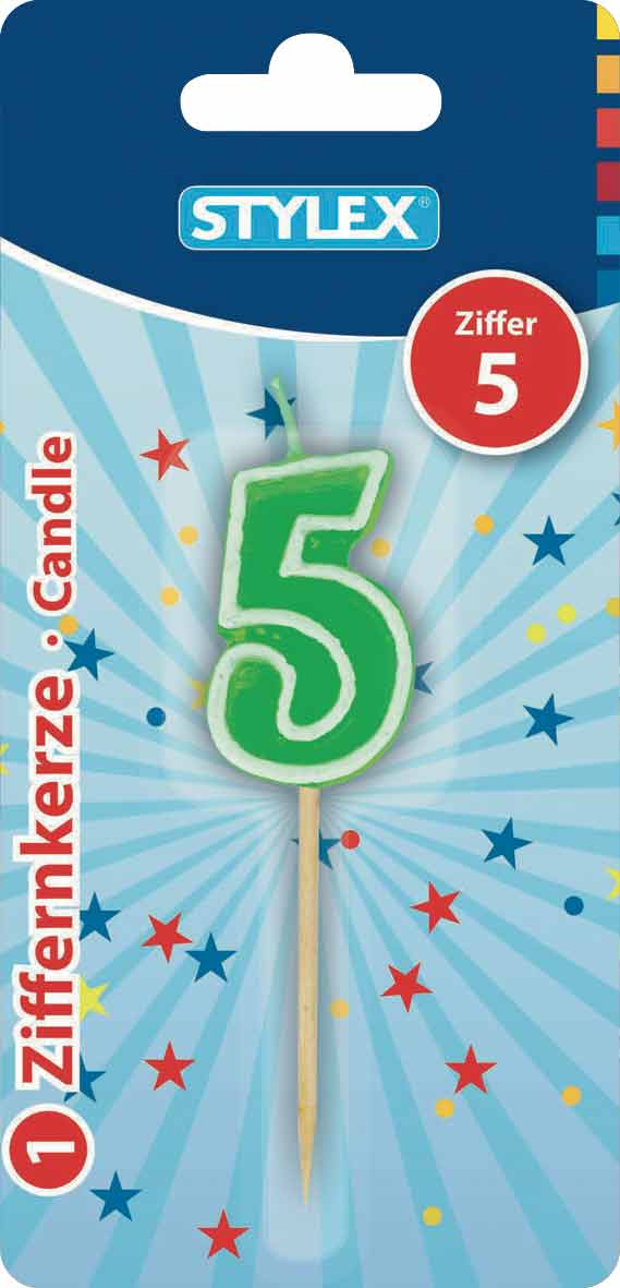 STYLEX Zahlenkerzen von Spielzeughafen