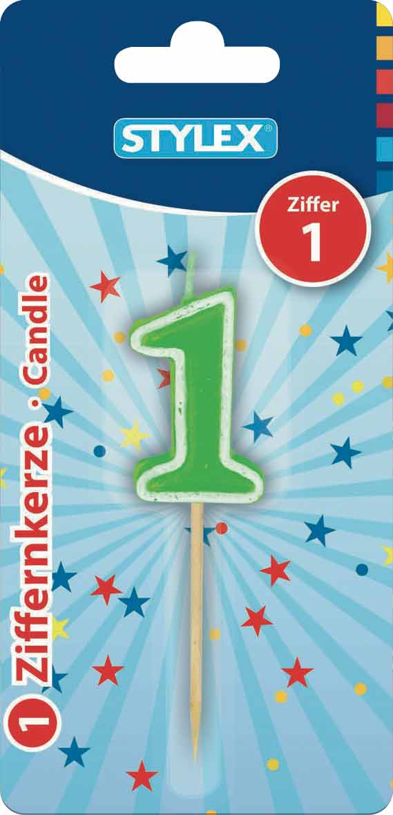 STYLEX Zahlenkerzen von Spielzeughafen