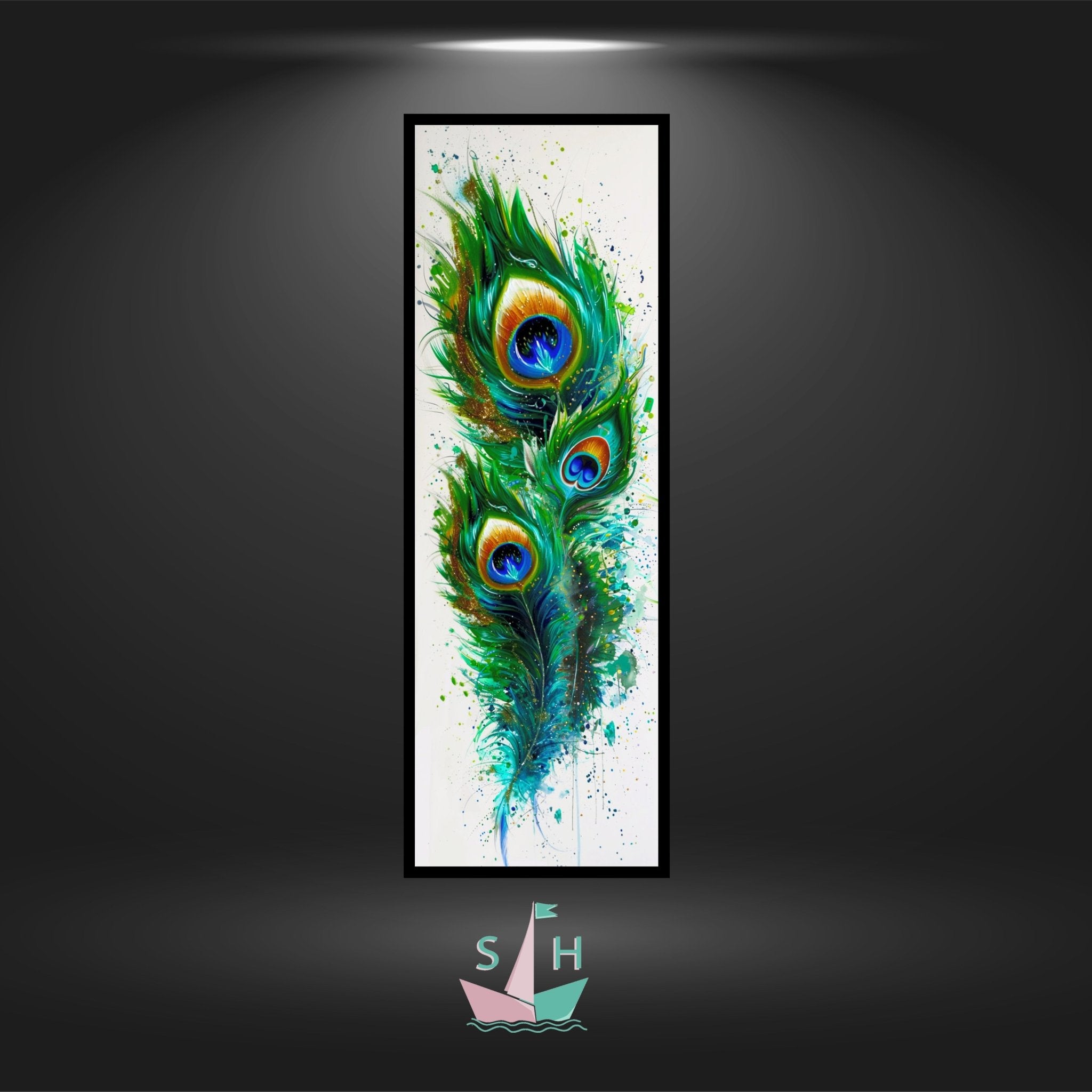 Tanz der Federn - Quadratisch mit AB von Spielzeughafen