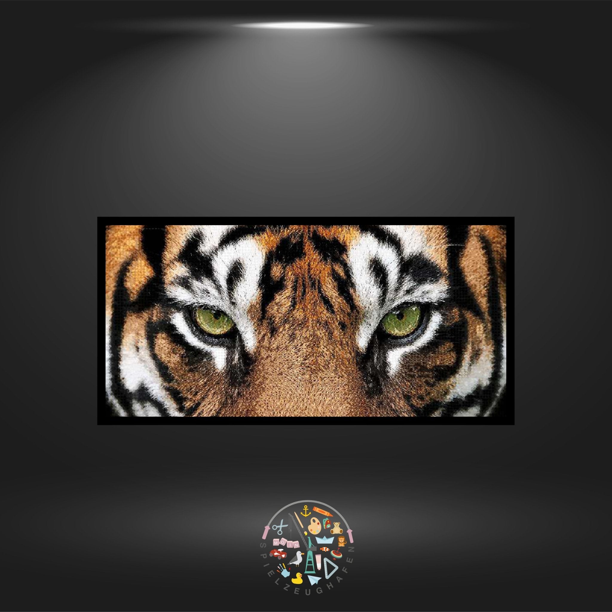 Tiger - Bügelperlen von Spielzeughafen