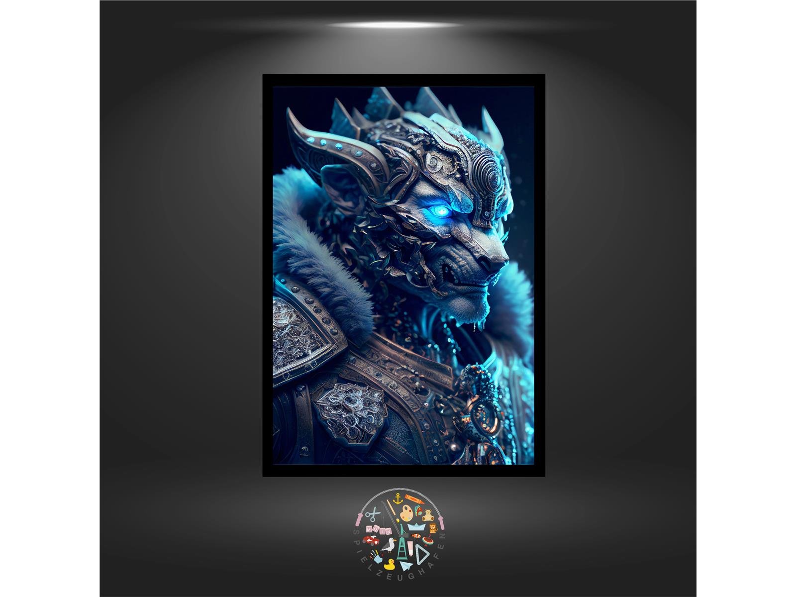 Warrior - Quadratisch mit eckig Strass von Spielzeughafen