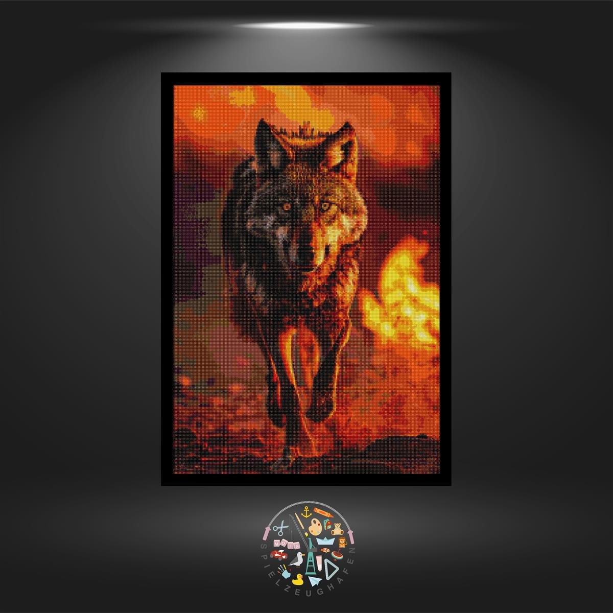 Wolf 'Oak' - Quadratisch von Spielzeughafen