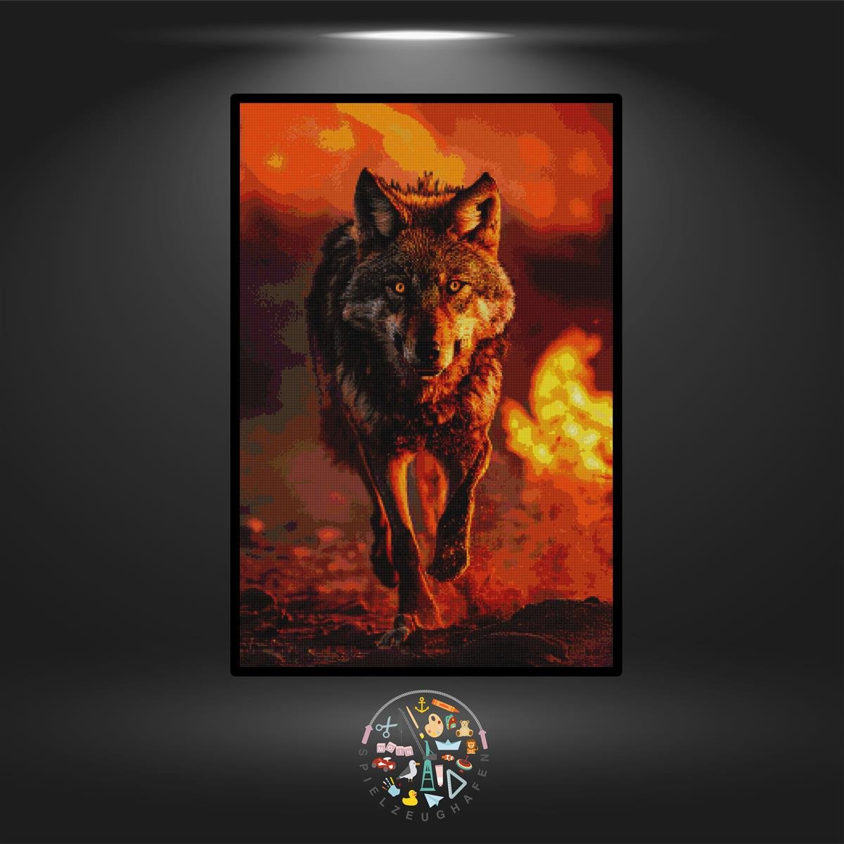 Wolf 'Oak' - Quadratisch von Spielzeughafen