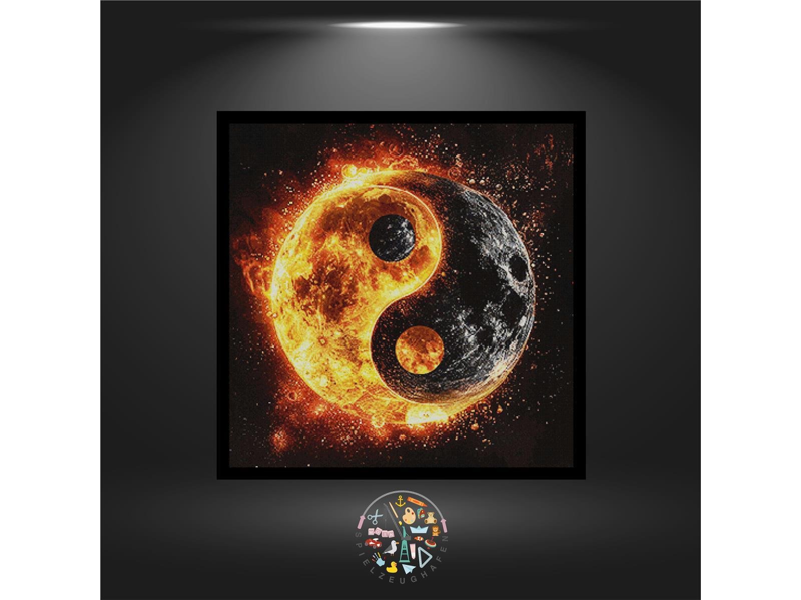 Yin Yang Fire - Quadratisch von Spielzeughafen