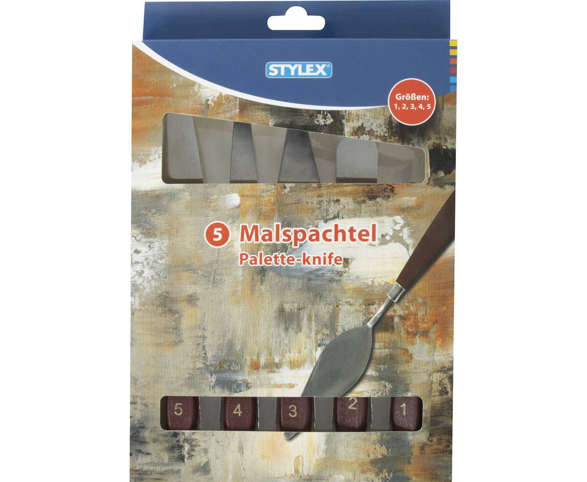 STYLEX Malspachtel, 5 teilig