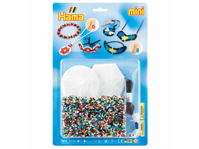 4000 Mini Bügelperlen Set Schmuck