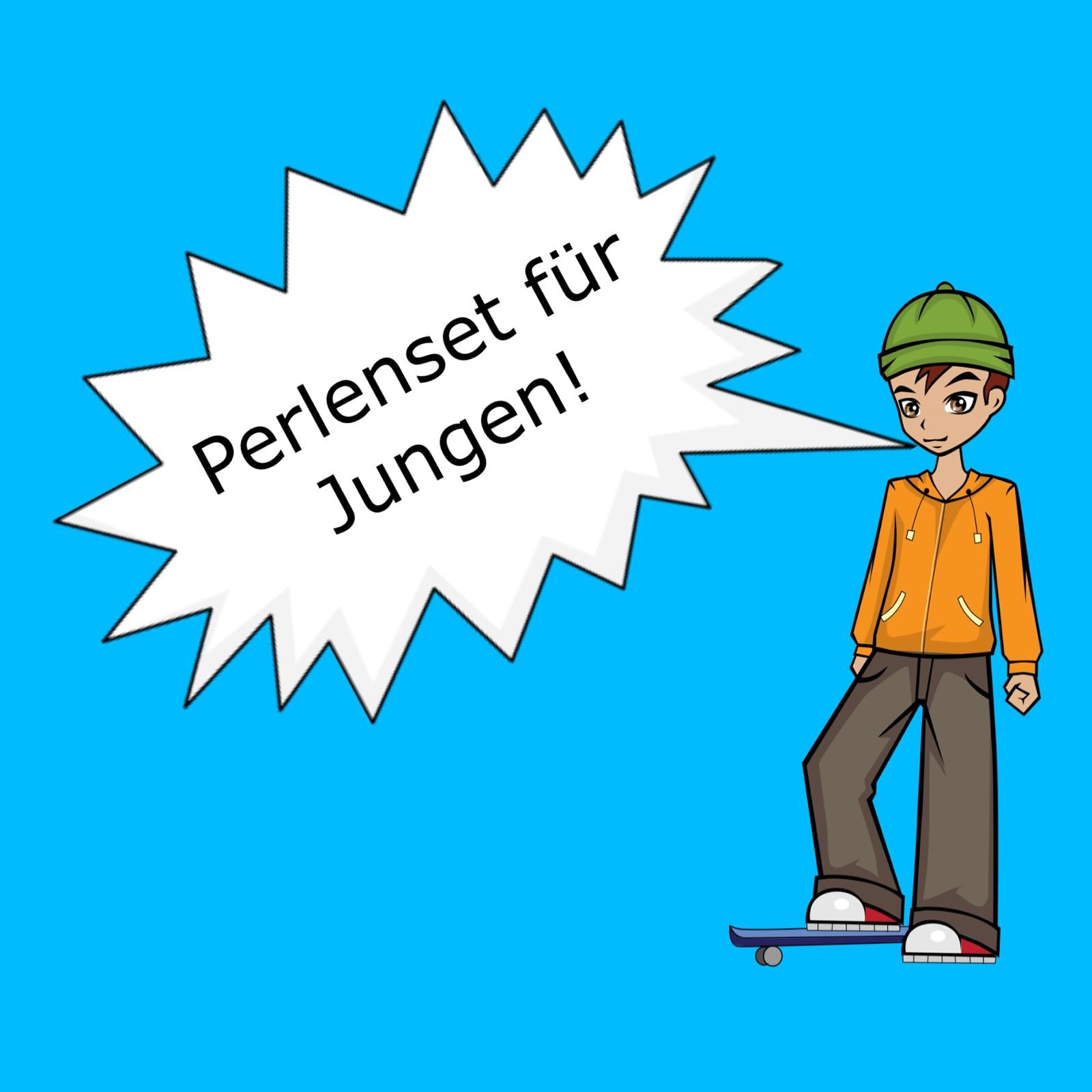 Bügelperlen Einsteiger Set Jungen