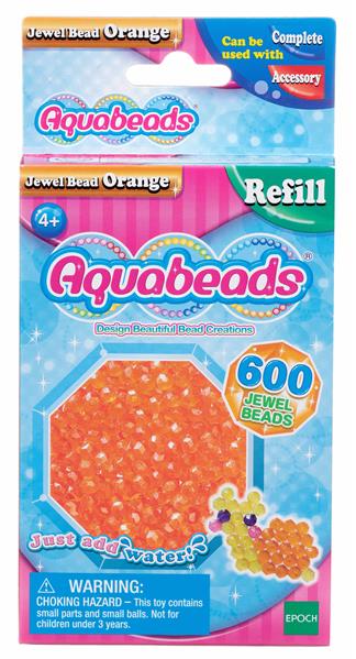 Aquabeads Orange Glitzerperlen