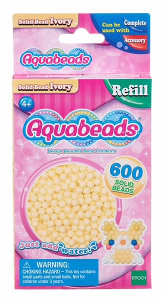 Aquabeads Elfenbeinfarbene Perlen