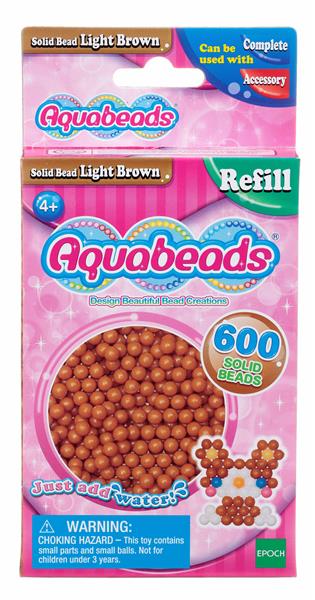 Aquabeads Hellbraune Perlen