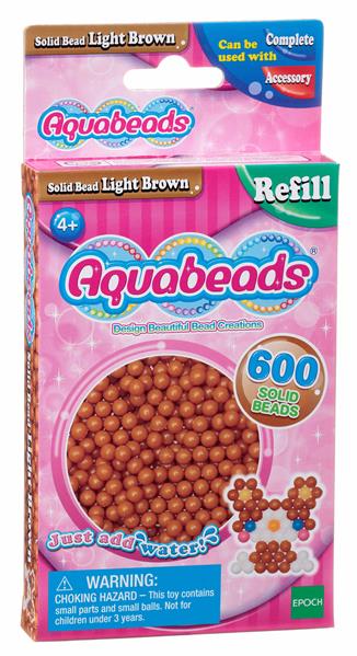 Aquabeads Hellbraune Perlen