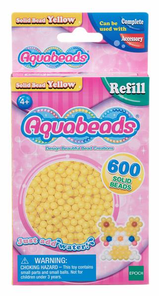 Aquabeads Gelbe Perlen