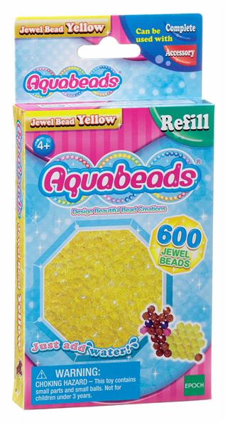 Aquabeads Gelbe Glitzerperlen