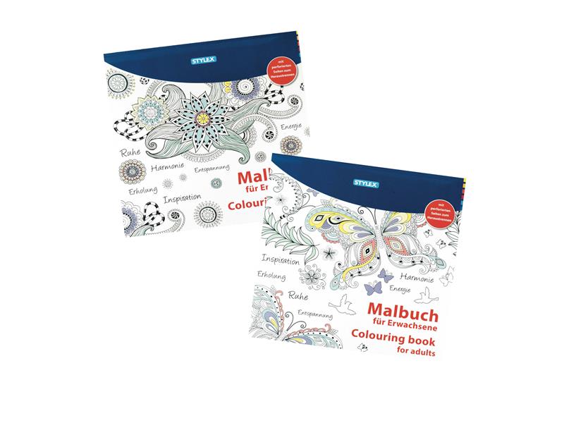 2er Pack Malbuch für Erwachsene