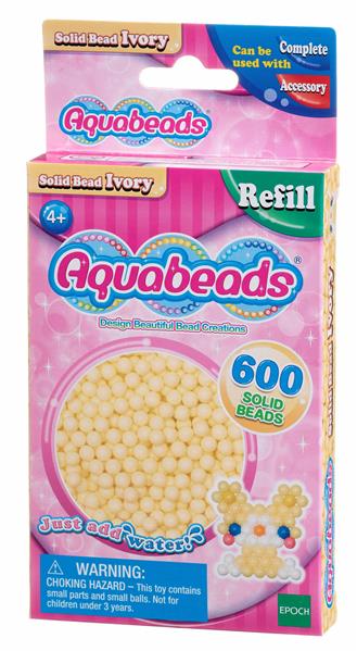 Aquabeads Elfenbeinfarbene Perlen von Spielzeughafen