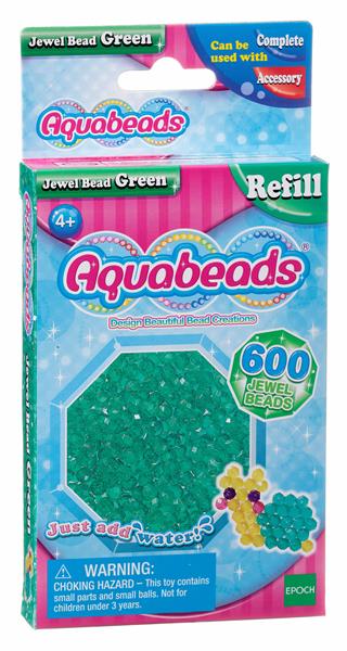 Aquabeads Grüne Glitzerperlen von Spielzeughafen