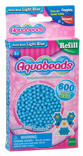 Aquabeads Hellblaue Perlen von Spielzeughafen