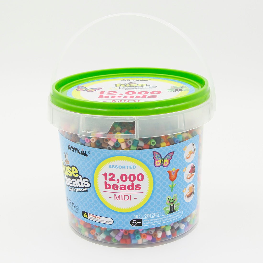 Artkal Midi 12000stk 5mm Bügelperlen Eimer Set von Spielzeughafen