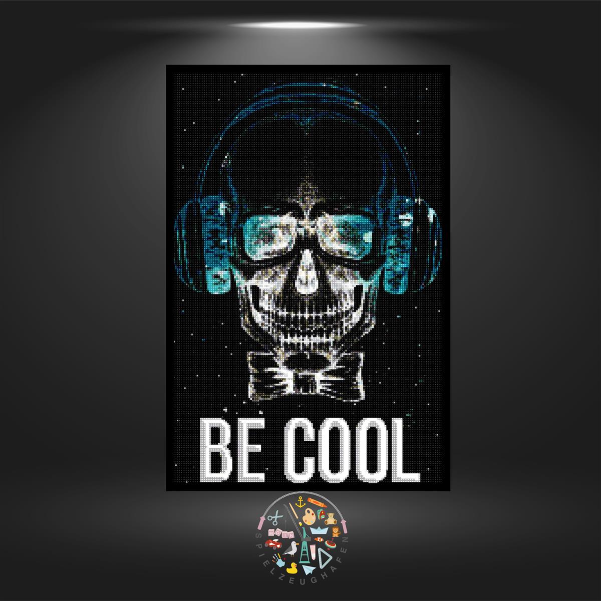 'Be cool' - Quadratisch nachtleuchtend von Spielzeughafen