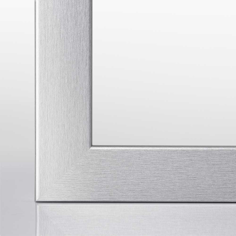 Bilderrahmen 'Monza' Alu geschliffen mit Acrylglas von Spielzeughafen