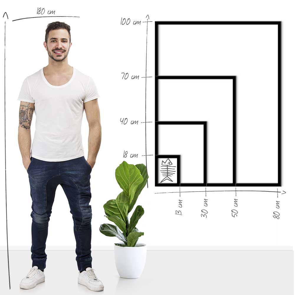 Bilderrahmen 'Monza' Schwarz (Hochglanz) mit Acrylglas von Spielzeughafen