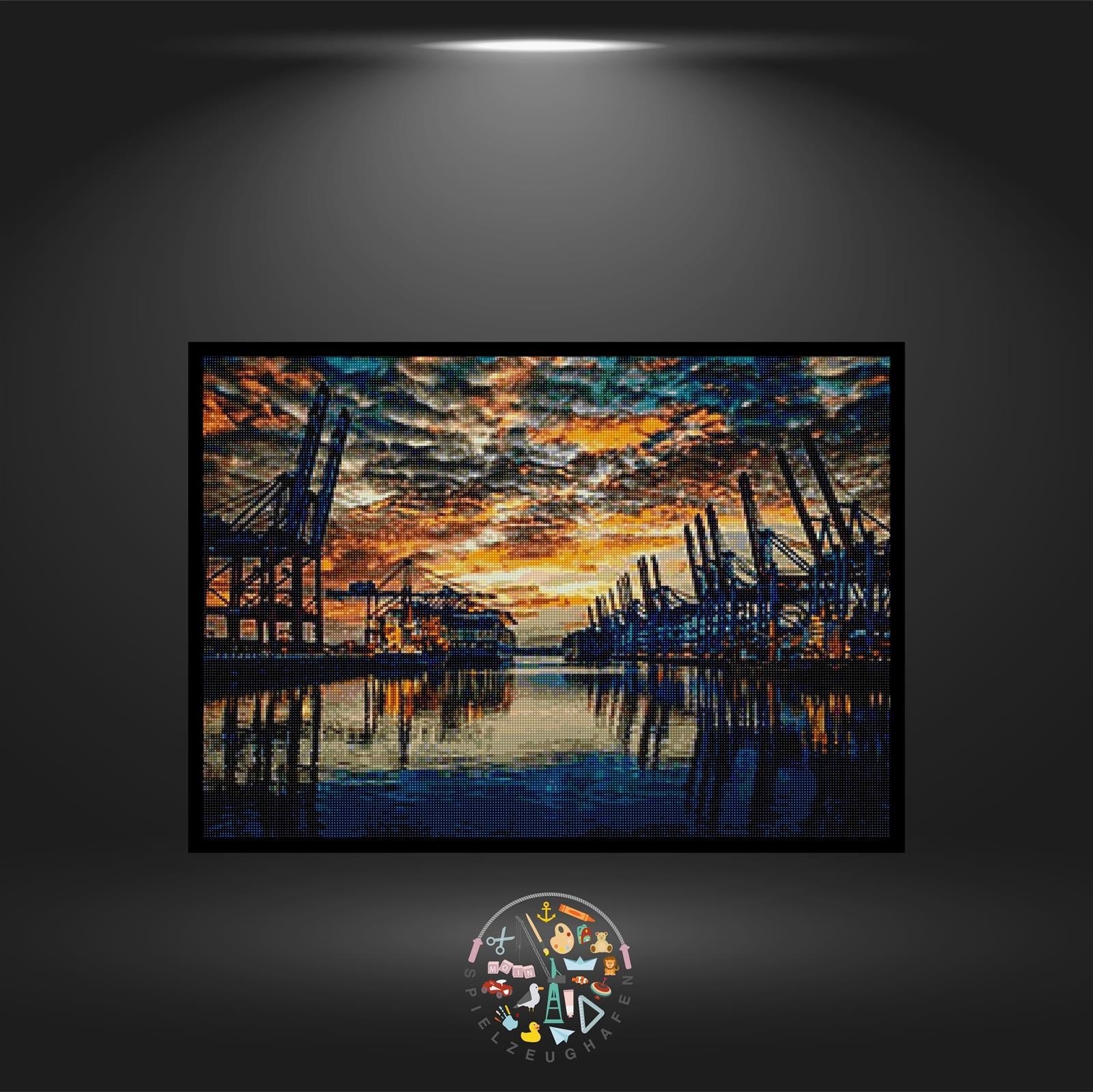 Containerkrane - Quadratisch von Spielzeughafen