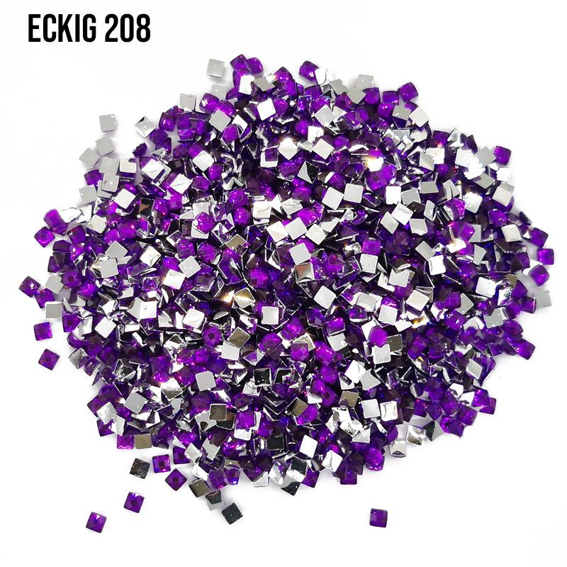DMC 208 Lavender Very Dark - eckig Strass Diamond Painting Steine 2,5mm von Spielzeughafen