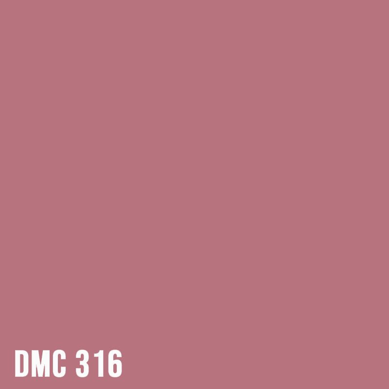 DMC 316 Antique Mauve - Medium - eckig Diamond Painting Steine 2,5mm von Spielzeughafen