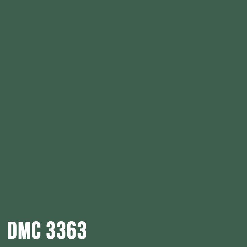 DMC 3363 Pine Green - Medium - eckig Diamond Painting Steine 2,5mm von Spielzeughafen