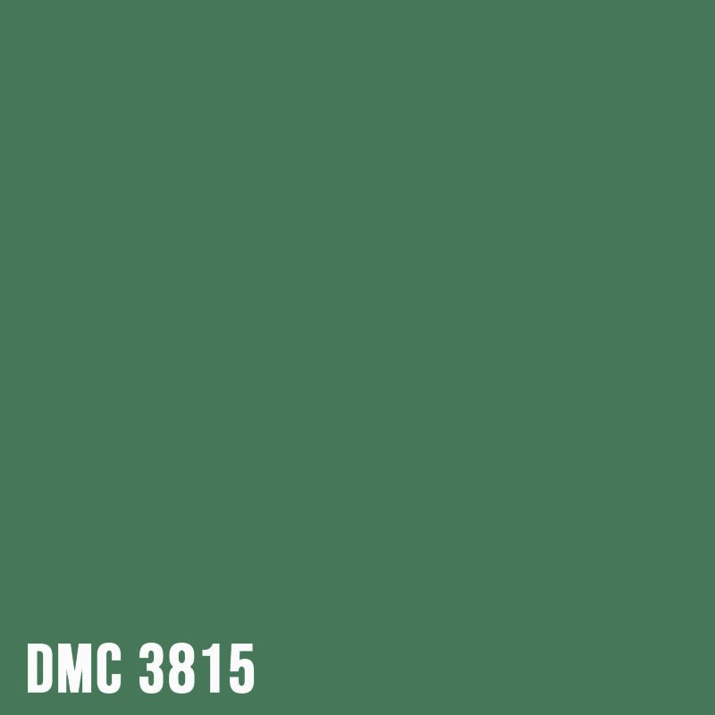 DMC 3815 Celadon Green - Dark - eckig Diamond Painting Steine 2,5mm von Spielzeughafen