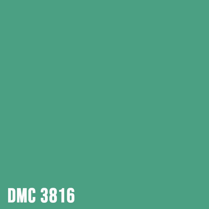 DMC 3816 Celadon Green - eckig Diamond Painting Steine 2,5mm von Spielzeughafen