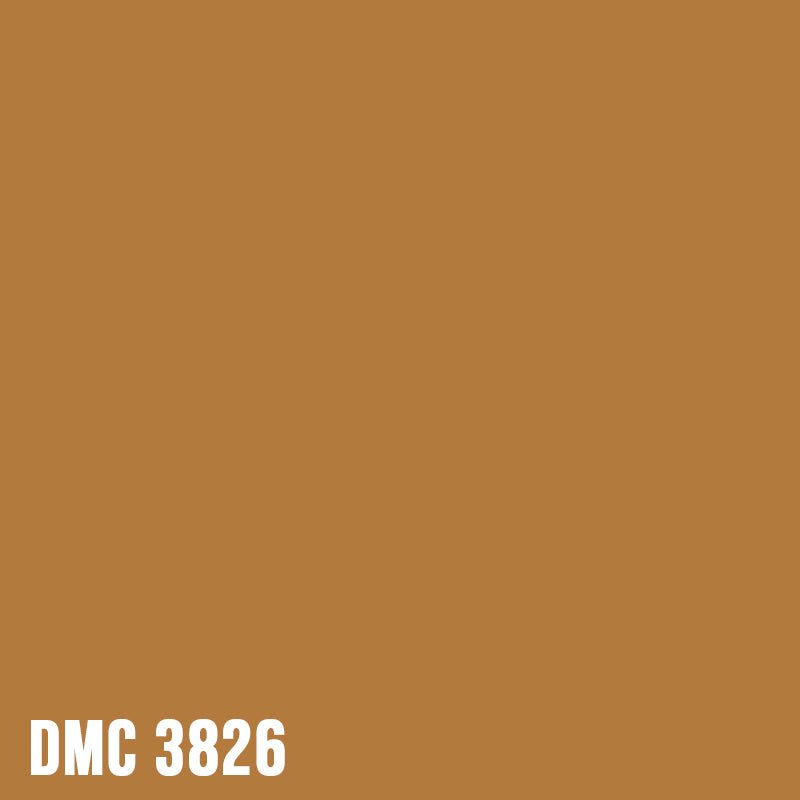 DMC 3826 Golden Brown - eckig Diamond Painting Steine 2,5mm von Spielzeughafen