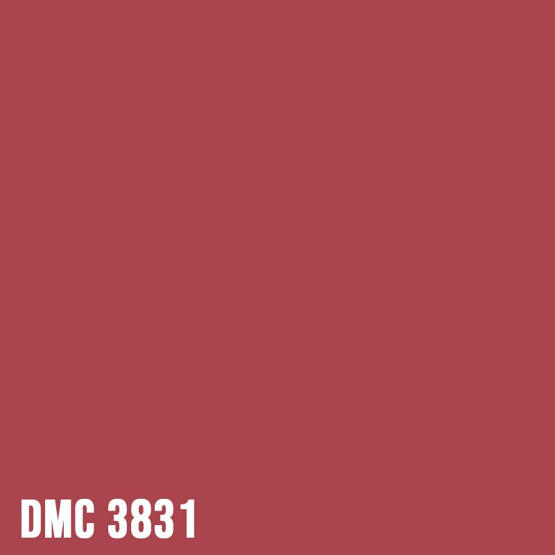 DMC 3831 Raspberry - Dark - eckig Diamond Painting Steine 2,5mm von Spielzeughafen