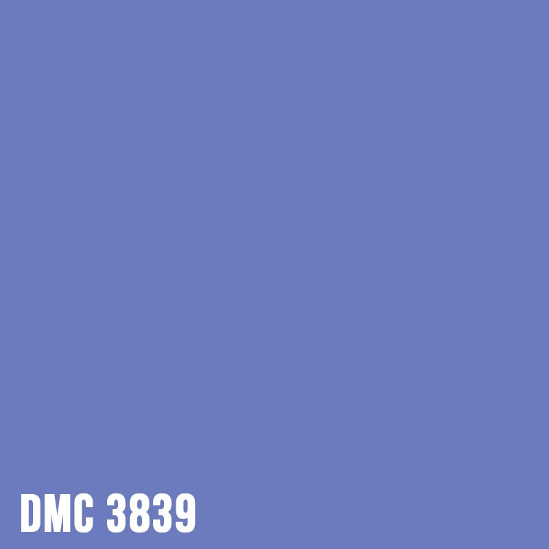 DMC 3839 Lavender Blue - Medium - eckig Diamond Painting Steine 2,5mm von Spielzeughafen