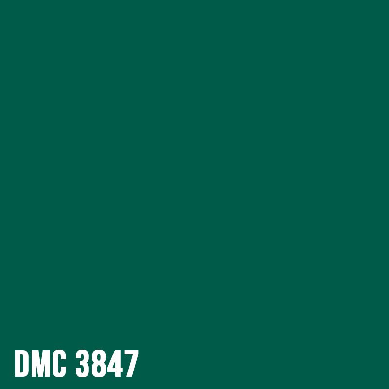 DMC 3847 Teal Green - Dark - eckig Diamond Painting Steine 2,5mm von Spielzeughafen