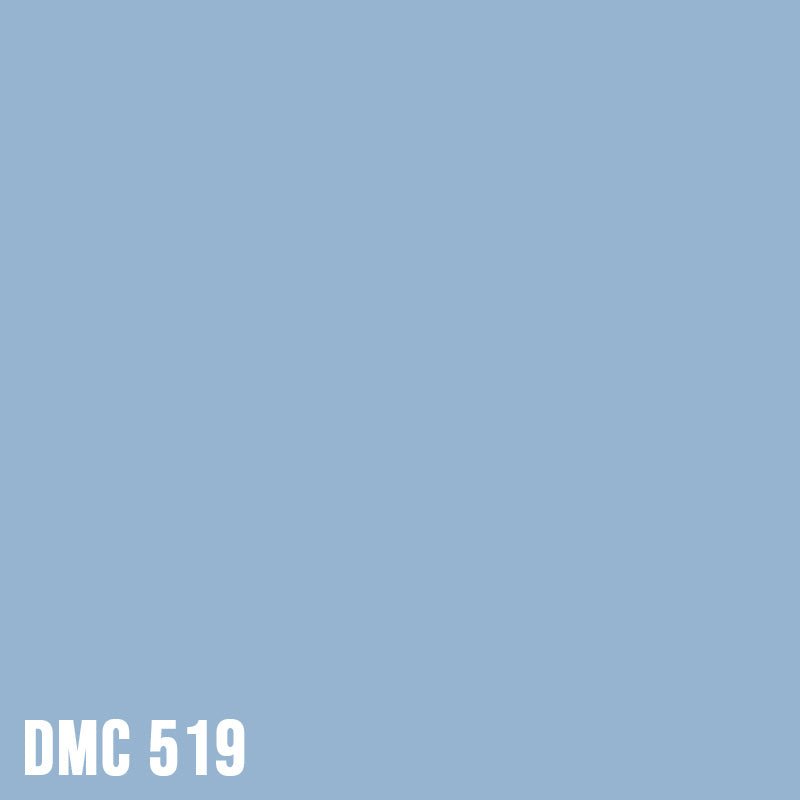 DMC 519 Sky Blue - eckig Diamond Painting Steine 2,5mm von Spielzeughafen