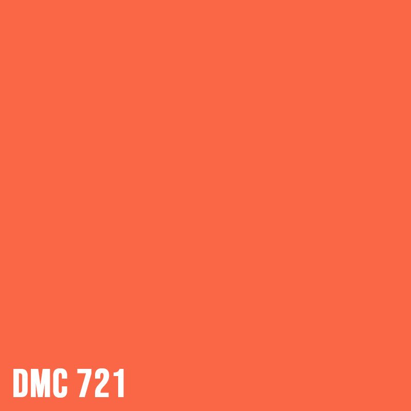 DMC 721 Orange Spice - Medium - eckig Diamond Painting Steine 2,5mm von Spielzeughafen