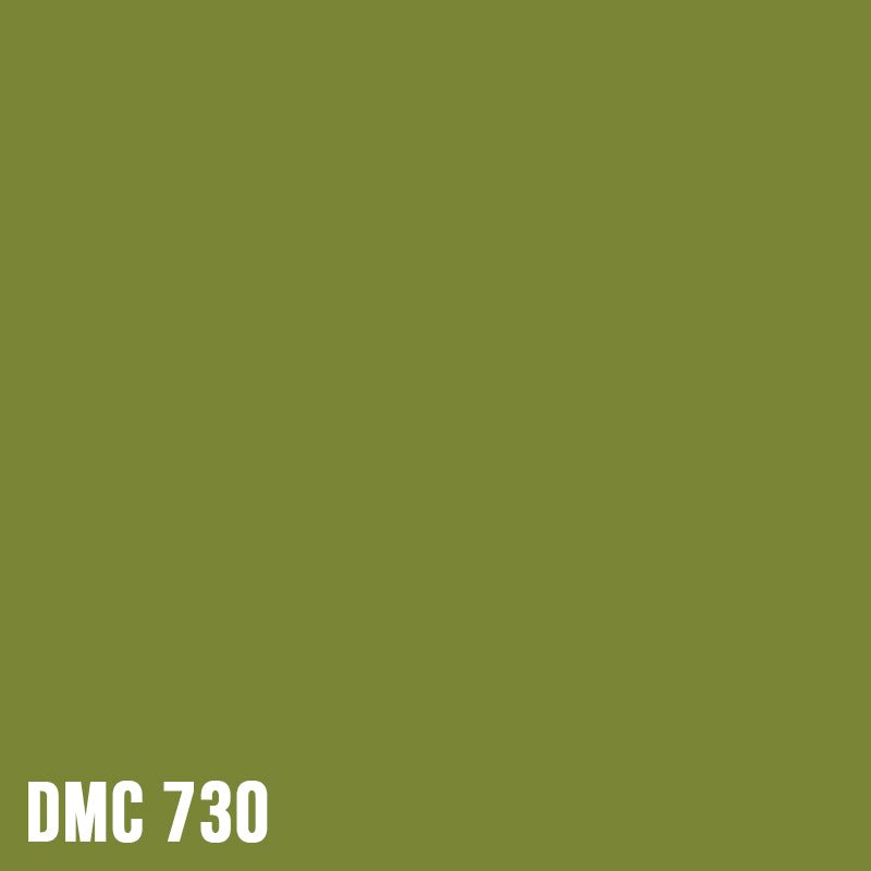 DMC 730 Olive Green - Very Dark - eckig Diamond Painting Steine 2,5mm von Spielzeughafen