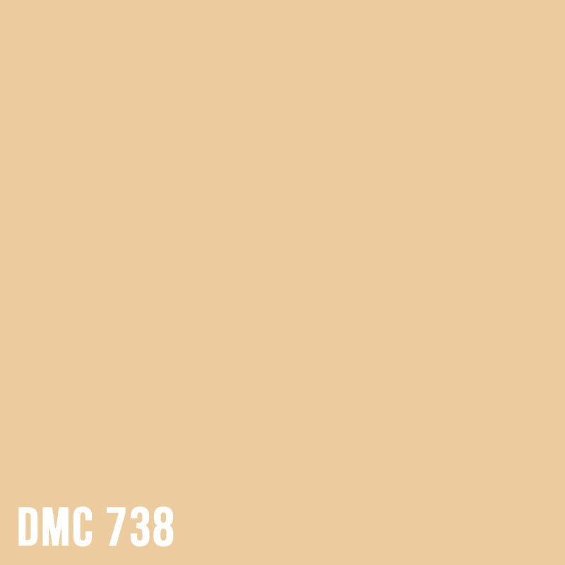 DMC 738 Tan - Very Light - eckig Diamond Painting Steine 2,5mm von Spielzeughafen