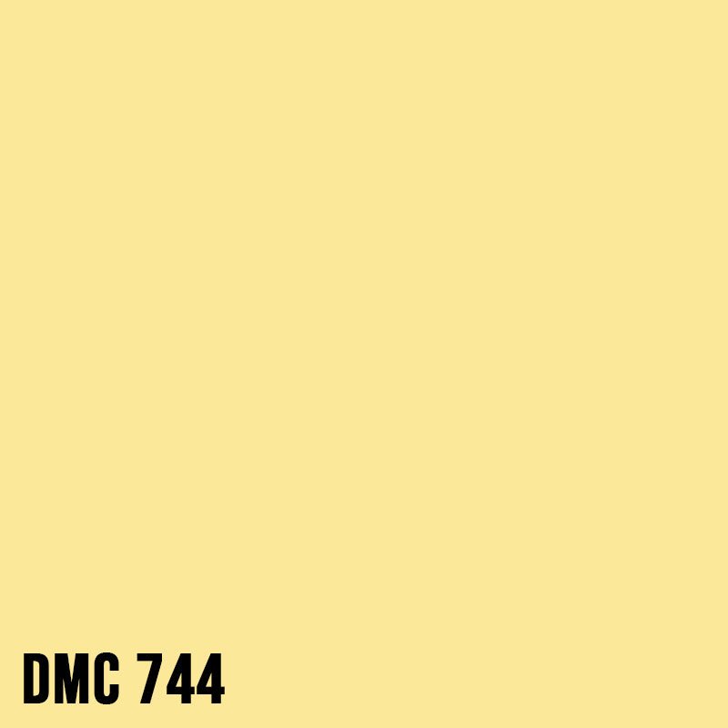 DMC 744 Yellow - Pale - eckig Diamond Painting Steine 2,5mm von Spielzeughafen