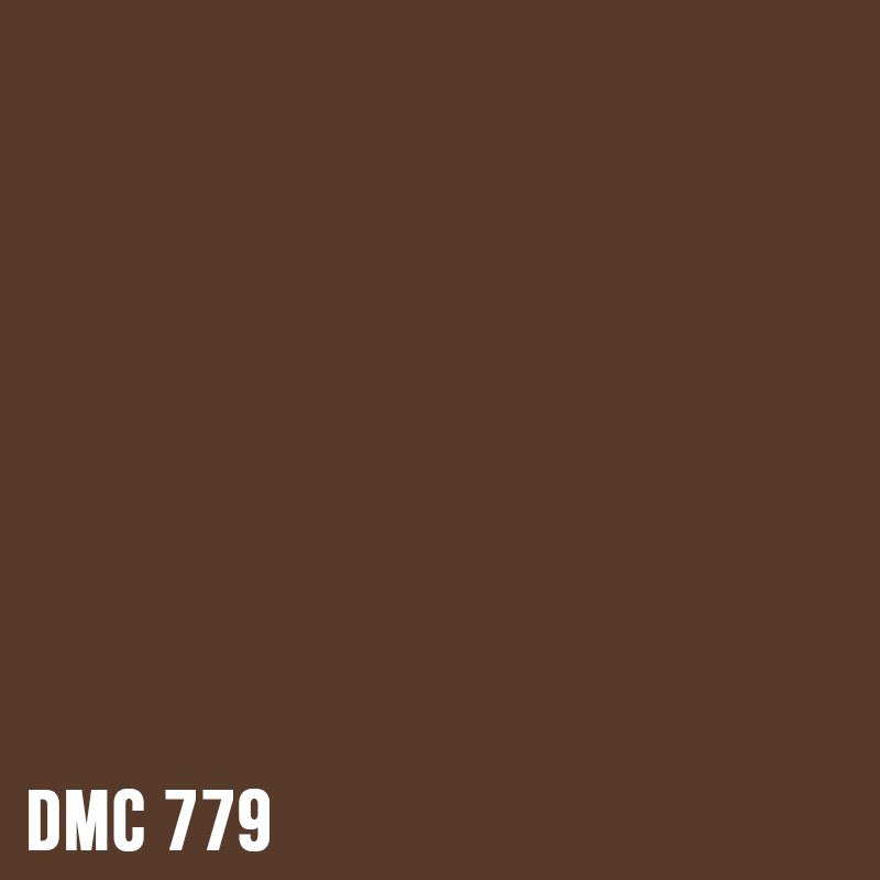 DMC 779 Brown - eckig Diamond Painting Steine 2,5mm von Spielzeughafen