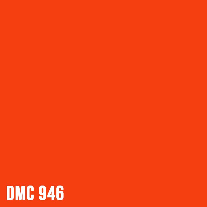 DMC 946 Burnt Orange - Medium - eckig Diamond Painting Steine 2,5mm von Spielzeughafen