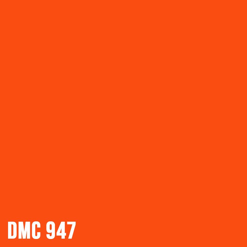 DMC 947 Burnt Orange - eckig Diamond Painting Steine 2,5mm von Spielzeughafen