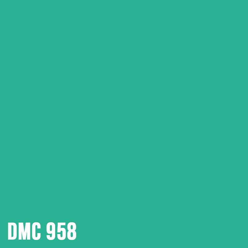 DMC 958 Sea Green - Dark - eckig Diamond Painting Steine 2,5mm von Spielzeughafen