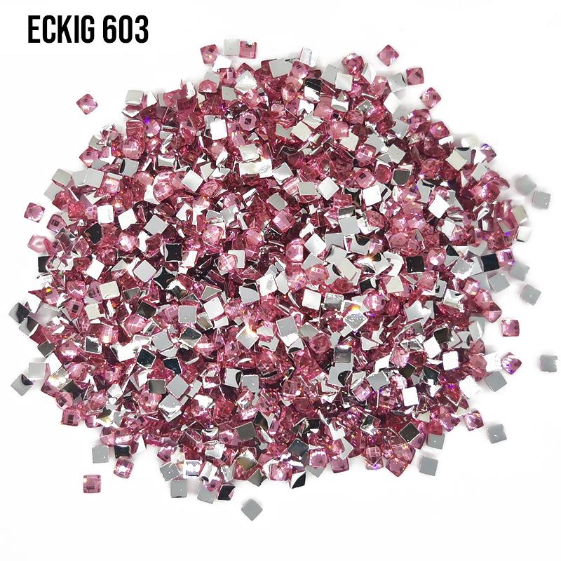 Cranberry eckig Strass